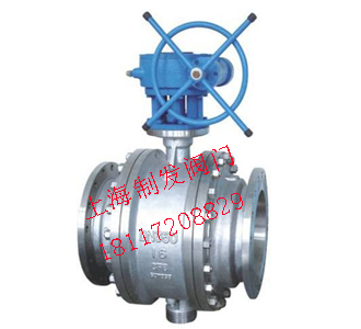 Q347F 蜗轮牢靠式法兰球阀